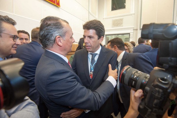 Carlos Mazón (PP) reivindica el 'modelo CEV' para la relación entre Diputación de Alicante y Consell 