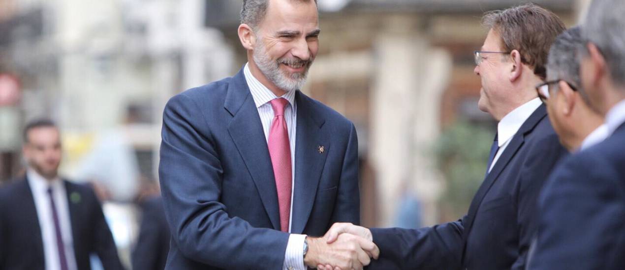 Felipe VI recibe el miércoles a Puig dentro de su ronda con líderes autonómicos