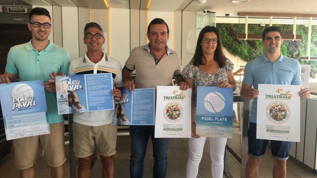 Peñíscola acoge el 4º Triatball de la Comunitat Valenciana