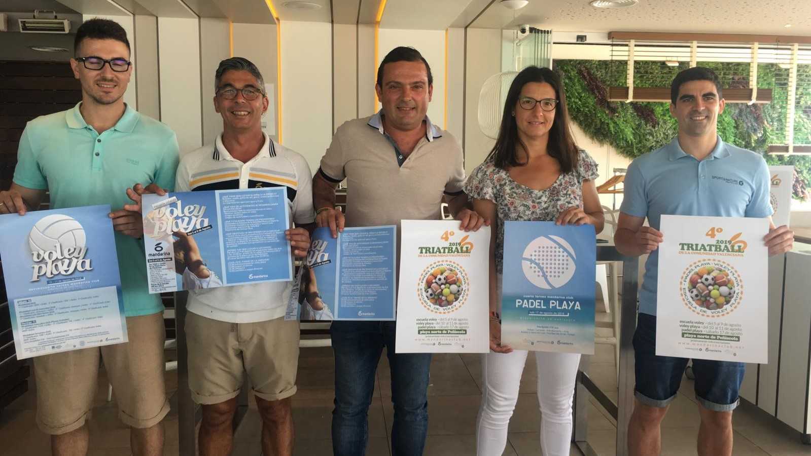 Peñíscola acoge el 4º Triatball de la Comunitat Valenciana