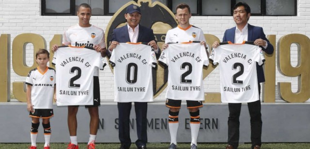 La china Sailun, nuevo sponsor del Valencia CF, vale más de 1.000 millones en bolsa