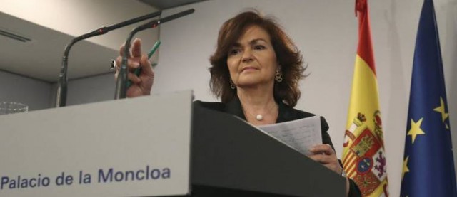 Calvo no descarta que Sánchez sea investido con los votos de independentistas, PNV, Compromis y PRC