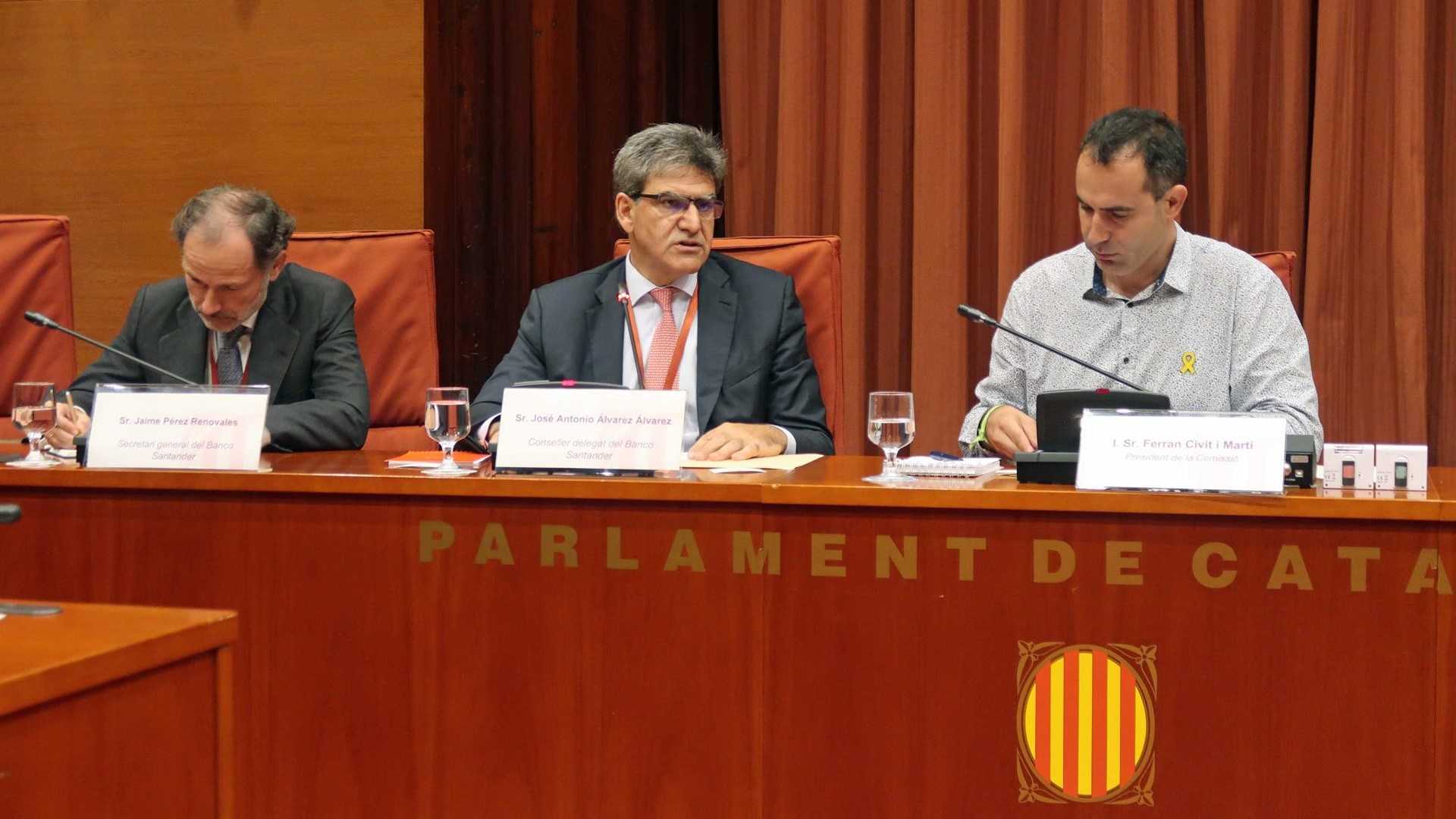 Álvarez (Santander) sobre la financiación del Castor: 