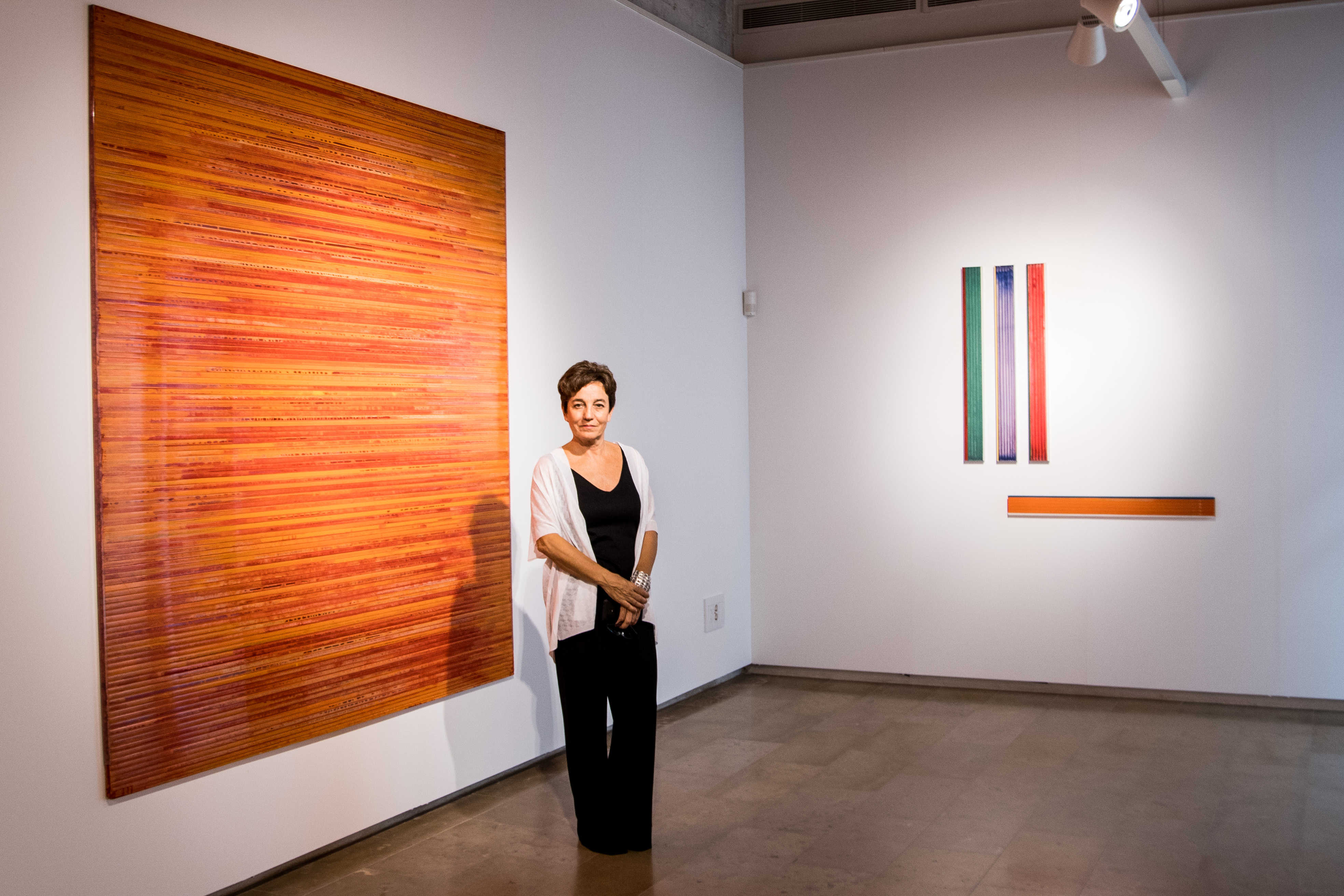 El E CA de Riba-roja acoge las últimas obras pictóricas de María Aranguren