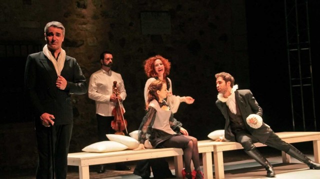 Una obra teatral se 