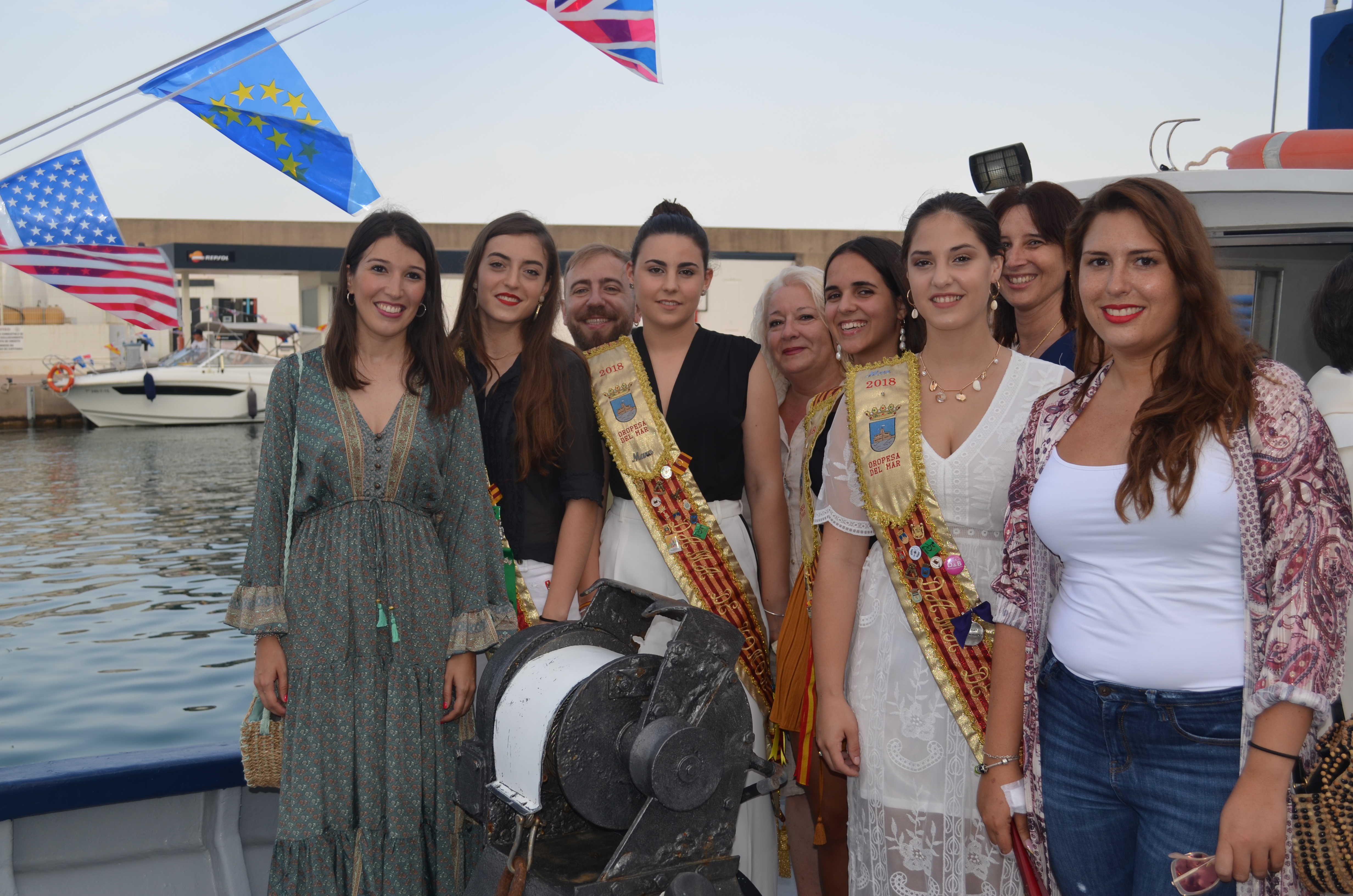 Oropesa del Mar celebra su tradicional procesión marítima en honor a la Virgen del Carmen