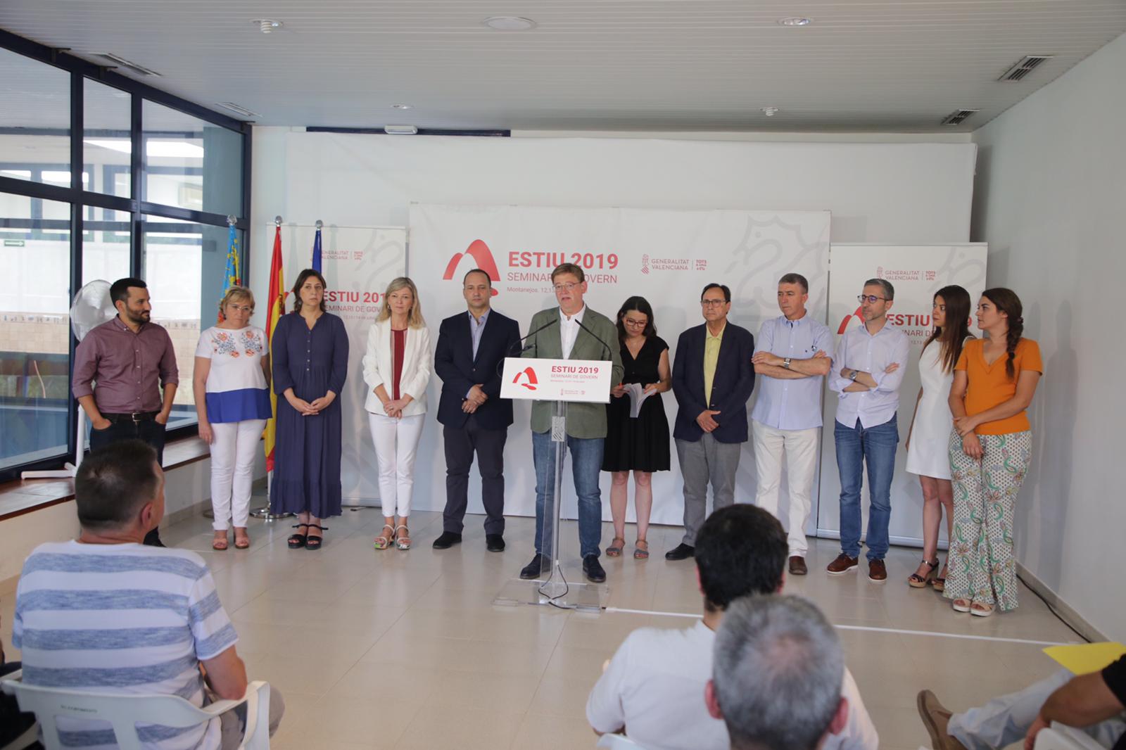 Objetivos del Botànic: un Observatorio del Trabajo Decente y mayor presencia en Europa