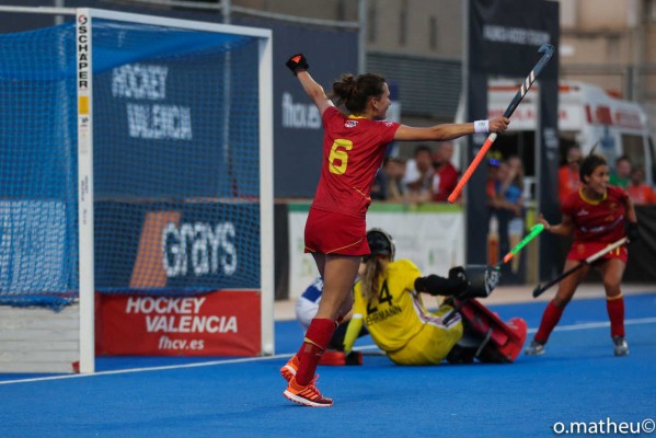 La selección española Sub'21 arranca con victoria el EuroHockey Junior en València
