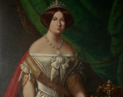 La obra 'Isabel II' del pintor local Juan Bautista Carbó regresa a Castelló