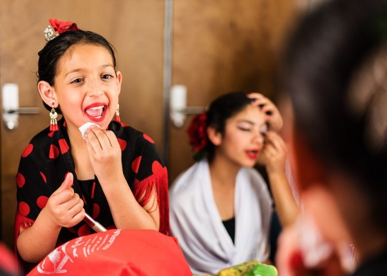 Flamenco en El Cabanyal para celebrar el aniversario del pueblo gitano en Valencia 