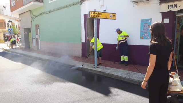 El Ayuntamiento de Oropesa del Mar refuerza los servicios de limpieza municipales