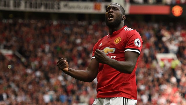 Romelu Lukaku plasma la superioridad del United, que ya es líder