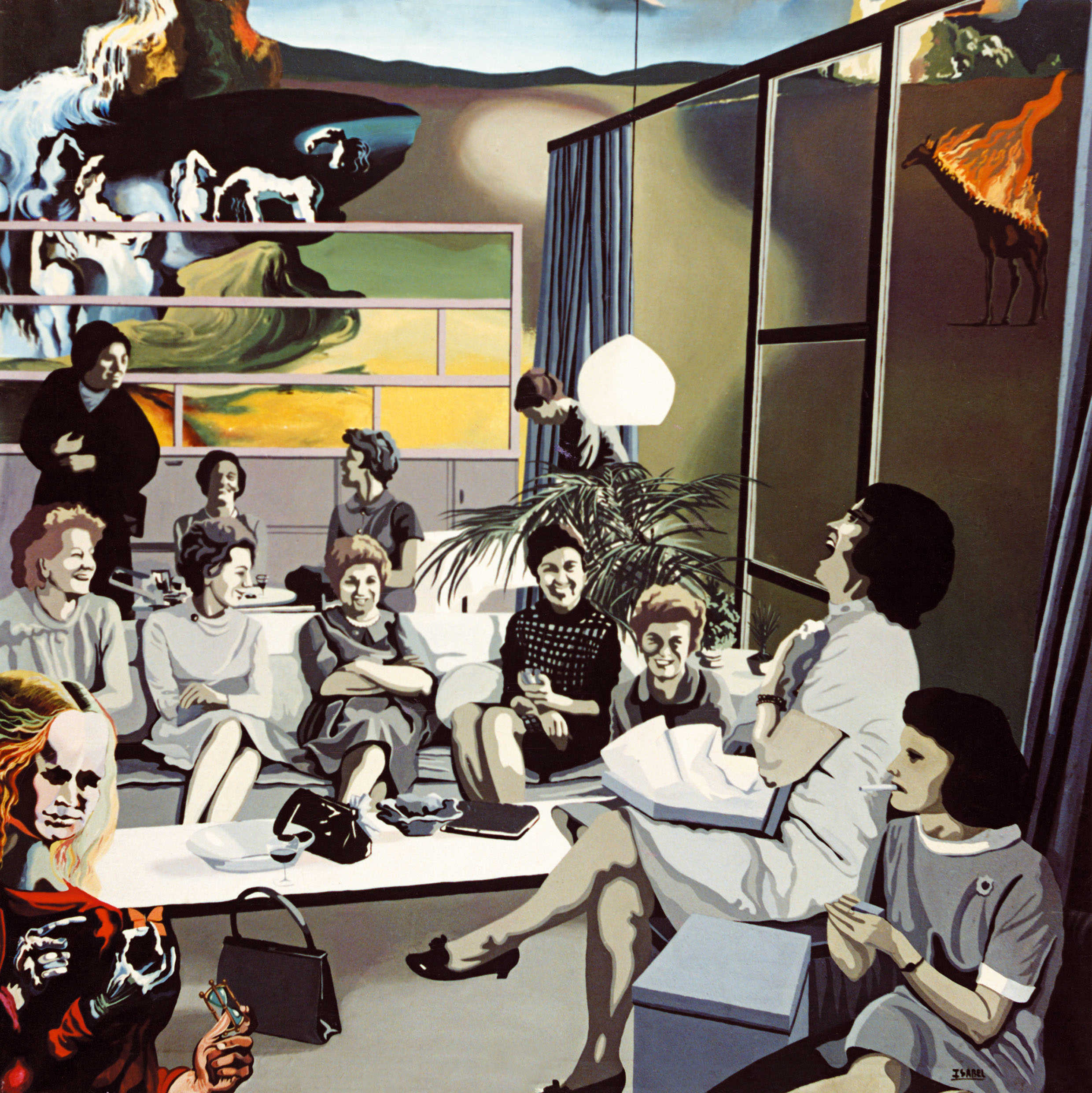 Isabel Oliver, el trazo ‘silenciado’ del pop-art valenciano