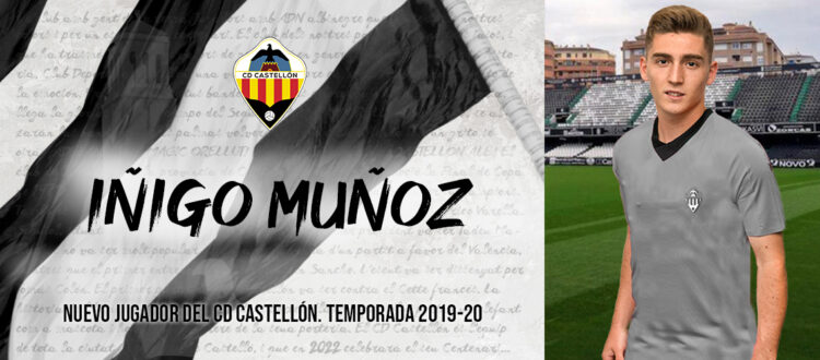 Iñigo Muñoz, otro extremo para el Castellón