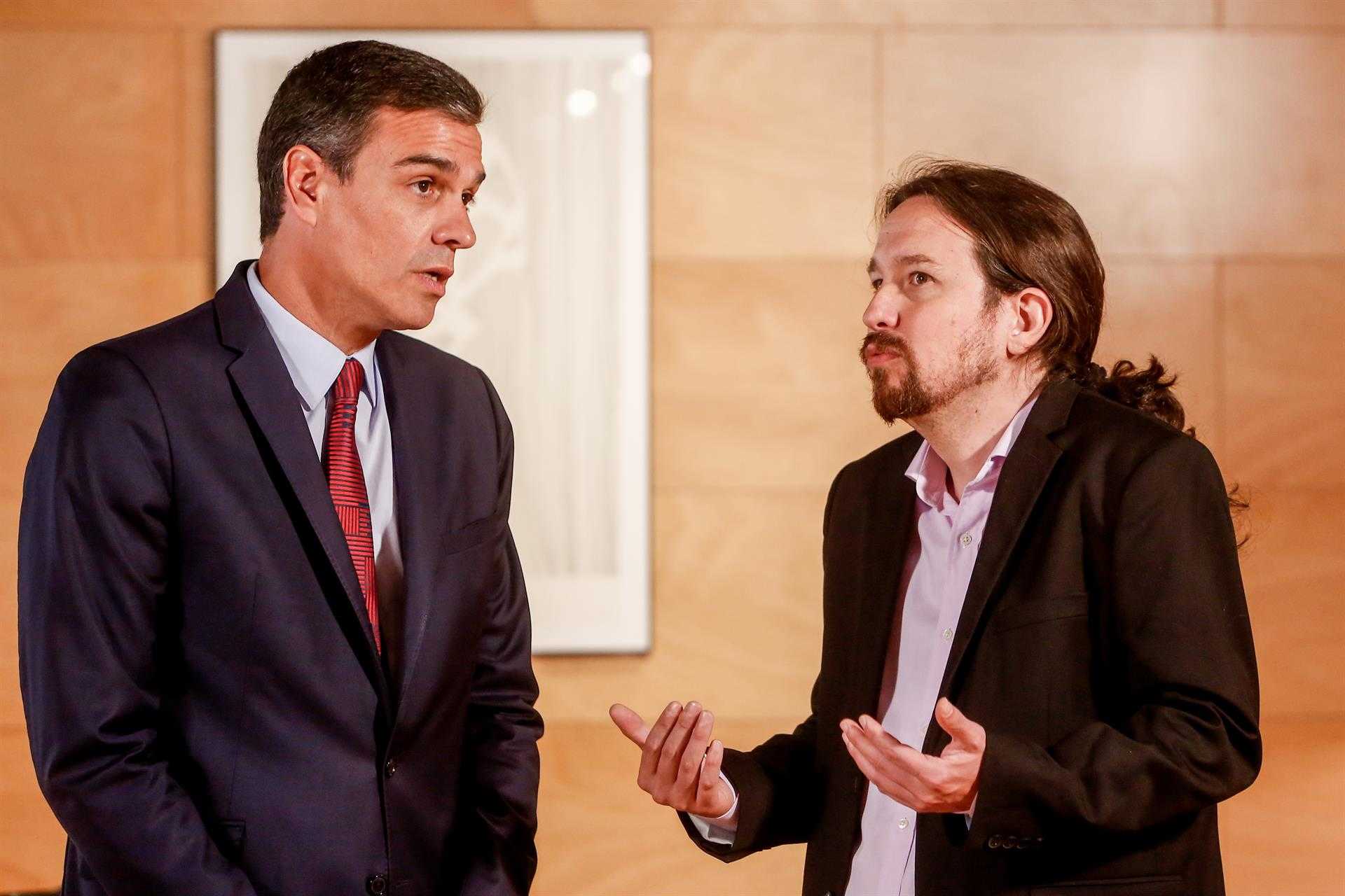 Fracasa la reunión: Sánchez avisa a Iglesias que habrá elecciones si no logra ser investido en julio