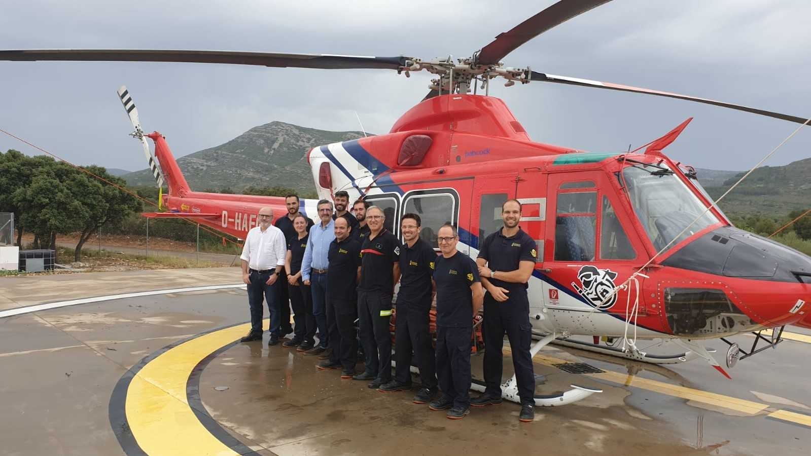 El Director de la Agencia de Seguridad y Respuesta a las Emergencias visita Tírig y Sant Mateu 