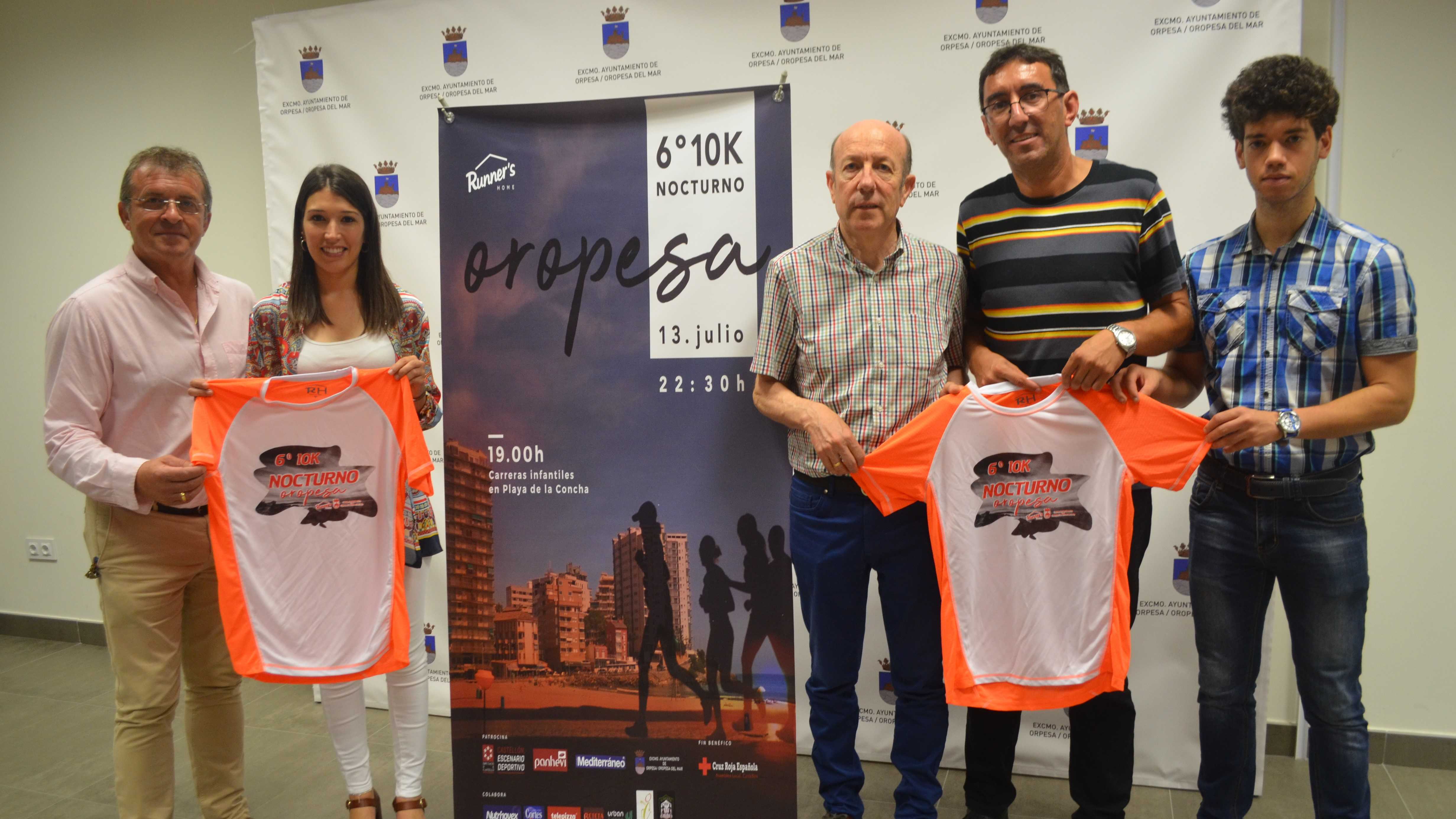 El 10k nocturno de Orpesa congregará en la playa de La Concha a unos 400 'runners' 