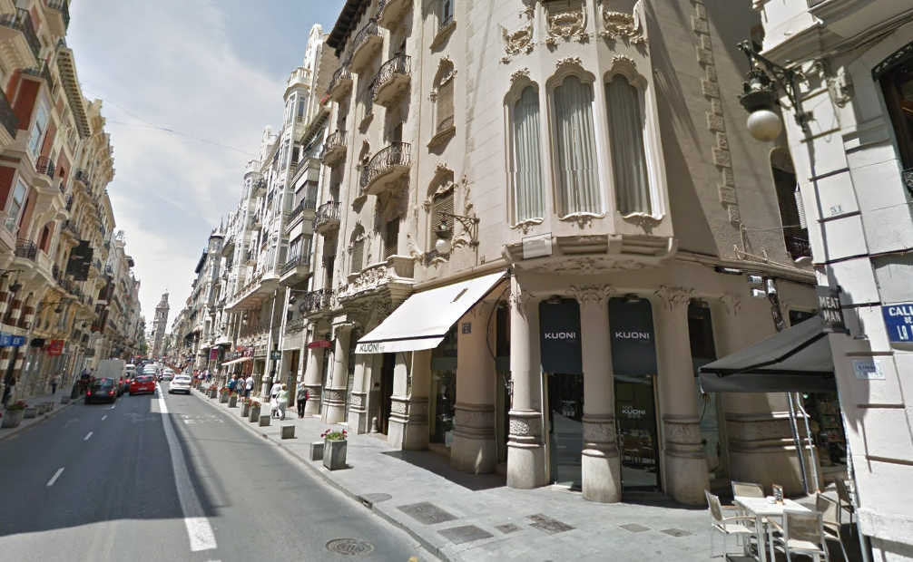 Calle La Paz donde se ubica su sede - 