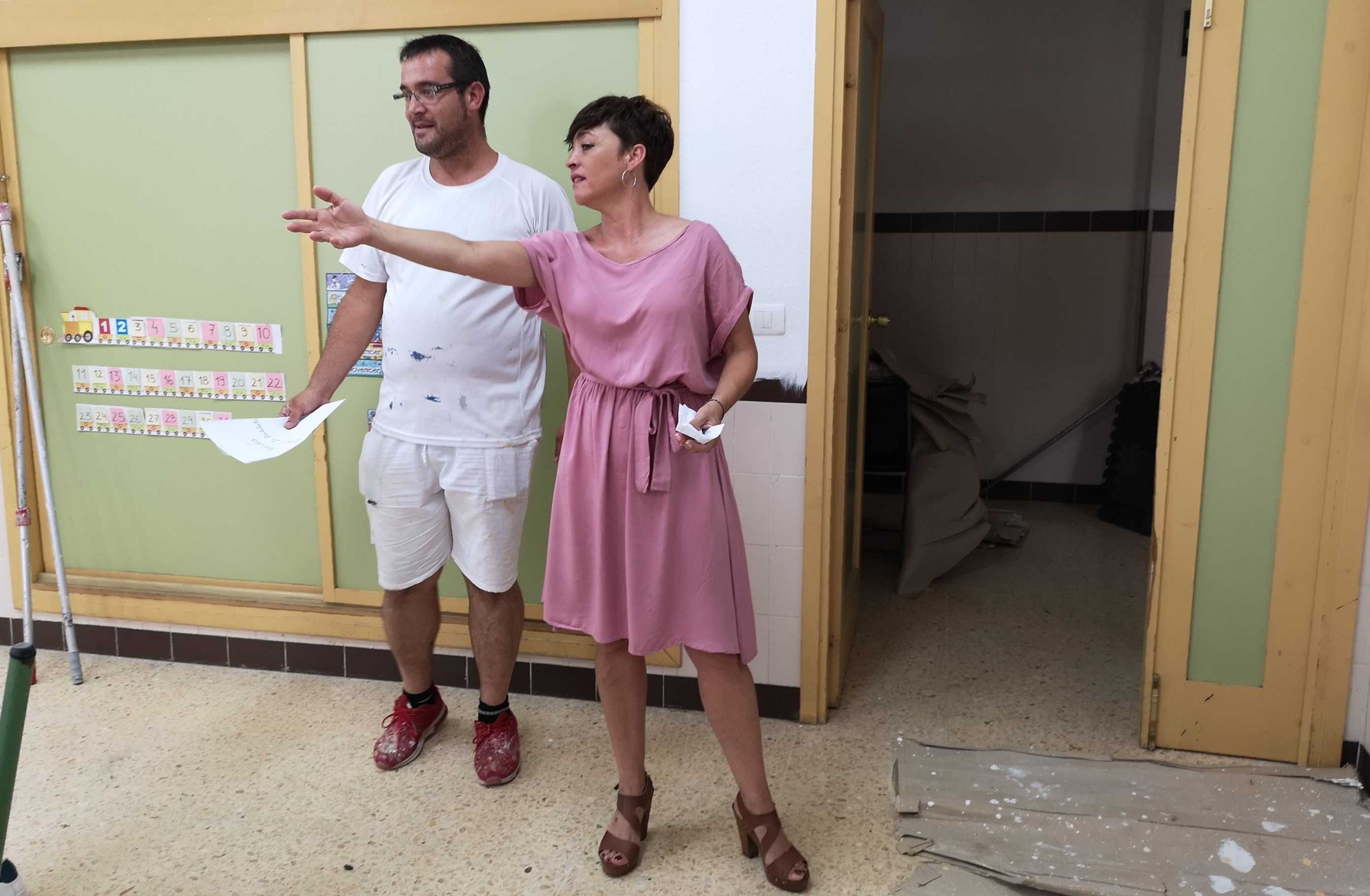 La Vall d'Uixó realiza obras de mejora en cuatro de sus colegios durante este verano
