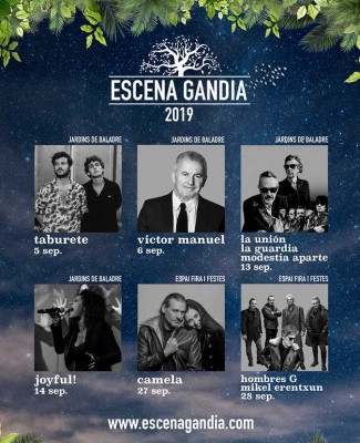 Escena Gandia ofrece un septiembre repleto de música 