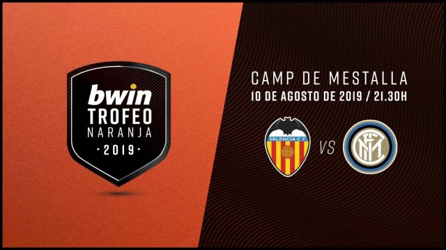 El Inter de Milan, rival del Valencia en el Trofeo Naranja