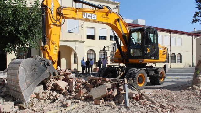 Comencen les obres del Pla Edificant del CEIP Lope de Vega de Nules
