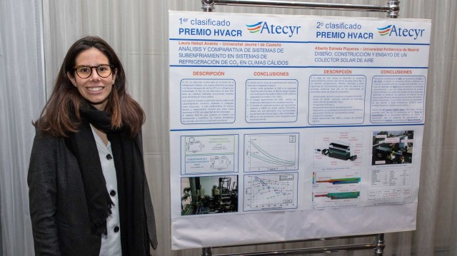 Laura Nebot, estudiante de la UJI gana el segundo premio en la REHVA Sutdent Competition 2019 