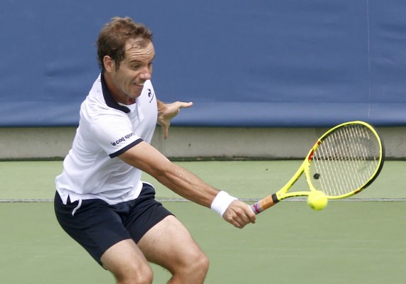 Richard Gasquet, que batió a Smith, primer rival de Nadal en Cincinnati
