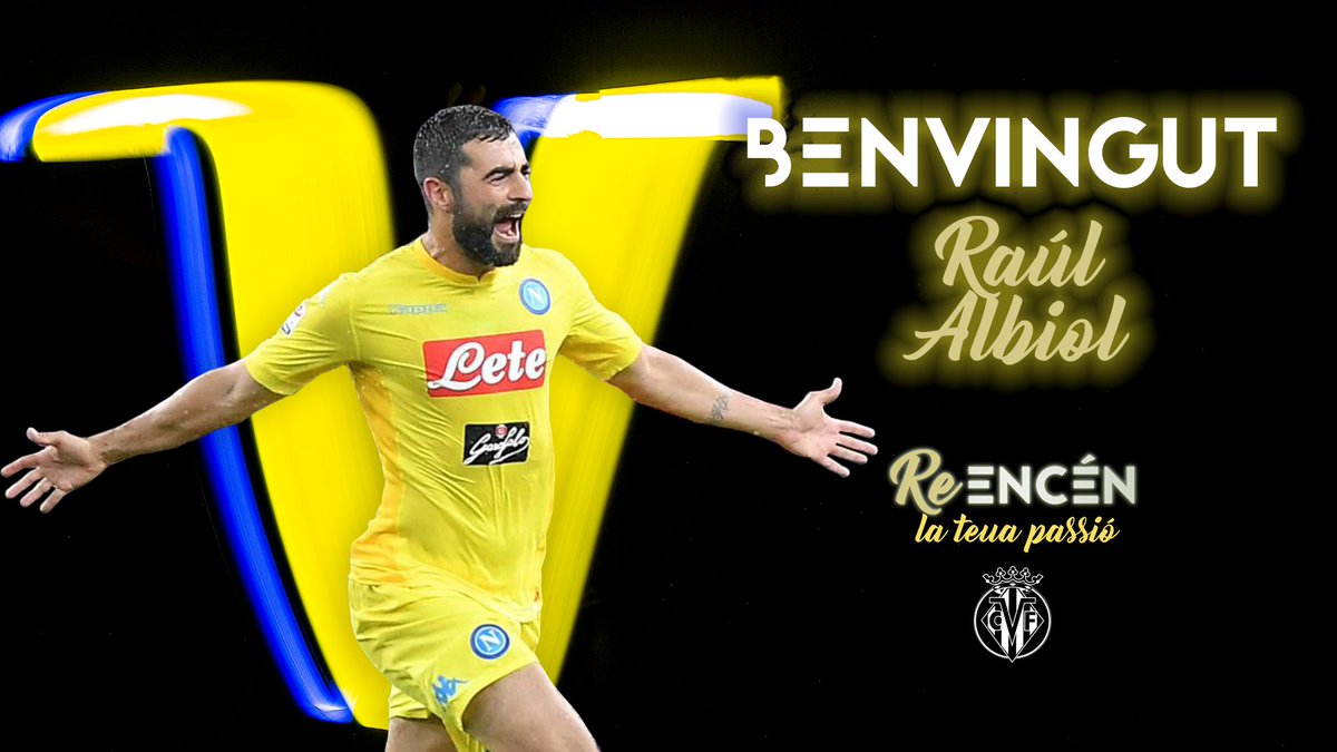 El Villarreal confirma el fichaje de Raúl Albiol por tres temporadas
