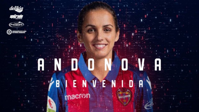 El Levante incorpora a la macedonia Andonova (Barcelona) hasta 2020