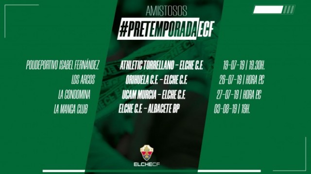 Torrellano y Orihuela serán los primeros rivales del Elche en la pretemporada