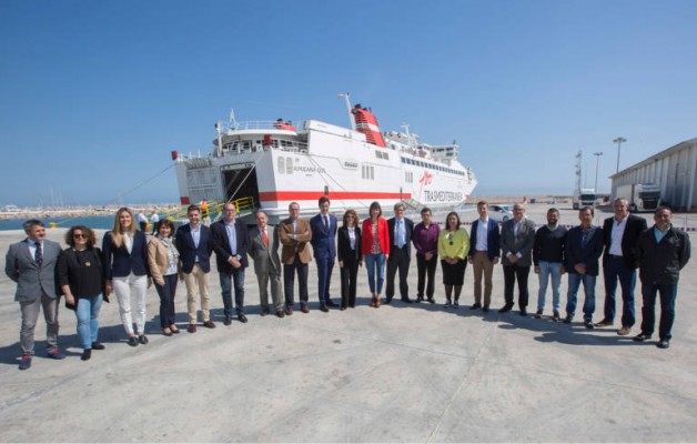 La línea Gandía-Ibiza de Trasmediterranea supera los 15.000 pasajeros en cinco meses