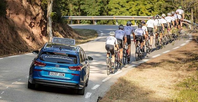 Hyundai y los ciclistas: más seguridad con ‘Juntos en el asfalto’
