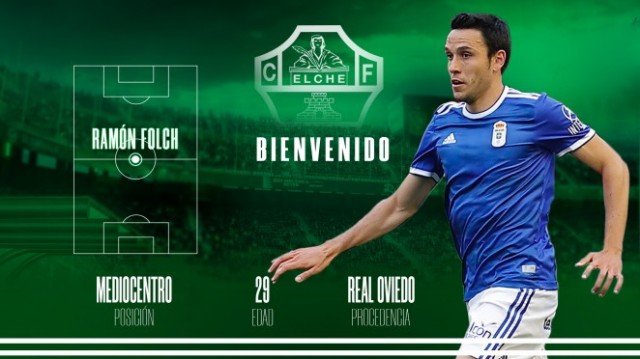 El Elche incorpora al centrocampista Ramón Folch
