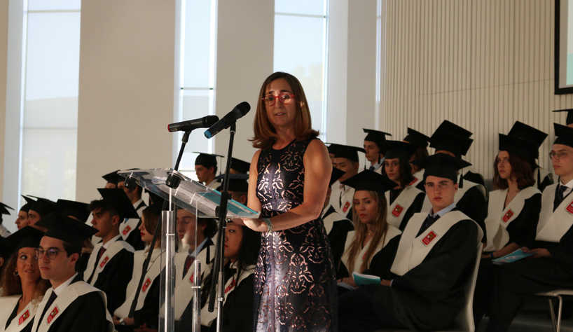 Carmen Spinola en Caxton College: 