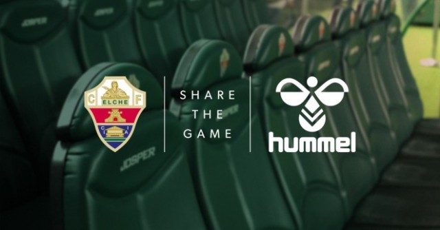 La firma danesa Hummel equipará al Elche las próximas tres temporadas

