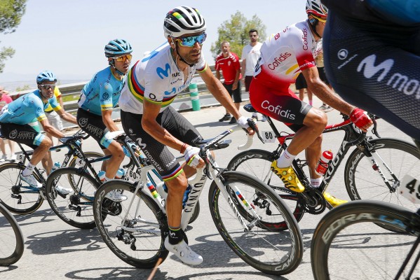 Valverde, de campeón del mundo a campeón de España en su casa

