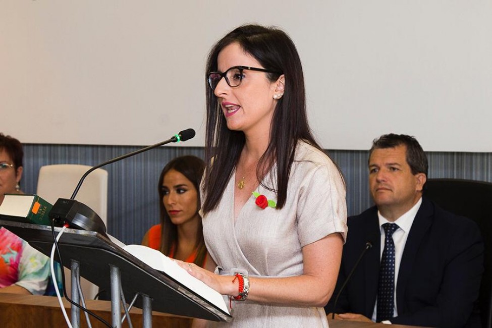 Isabel Esbrí es la portavoz municipal socialista en el Ayuntamiento de Peñíscola. - 