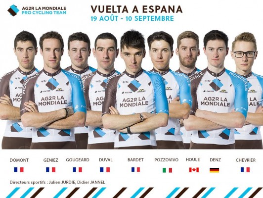 Romain Bardet liderará al Ag2r en la próxima Vuelta a España

