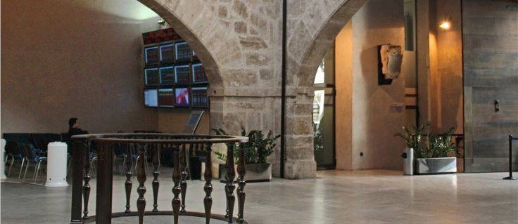 Imagen del patio central de la Bolsa de Valencia - 