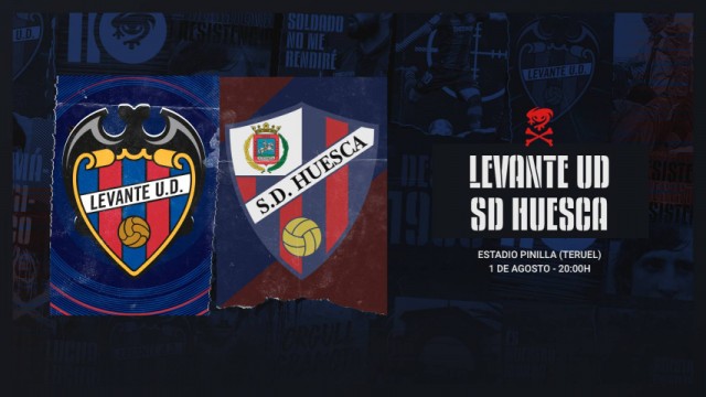 Levante y Huesca disputarán un amistoso de pretemporada en Teruel
