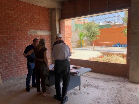 Arrancan las obras del colegio Regina Violant en Almassora