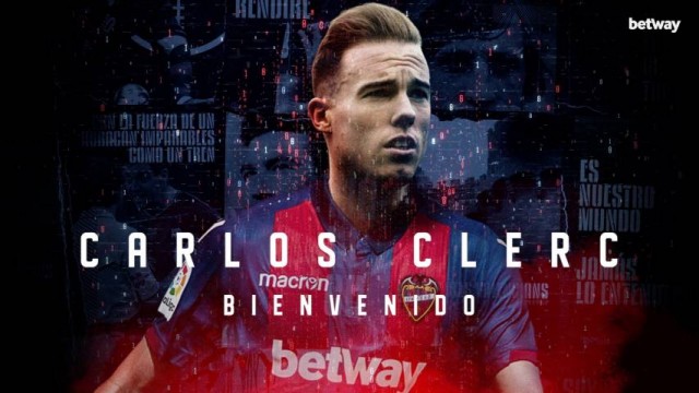 El Levante hace oficial el fichaje de Carlos Clerc para las tres próximas temporadas