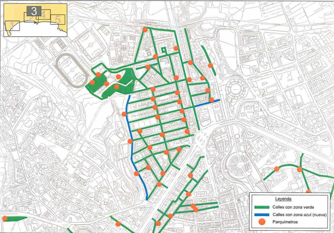 Un millón de euros de inversión para el nuevo mapa de la ORA en Benidorm