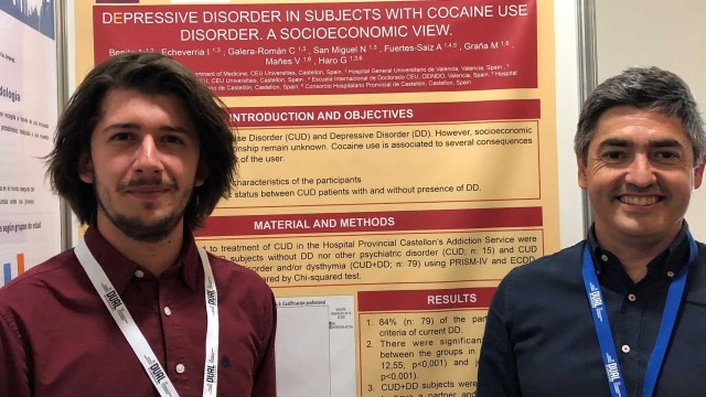 Estudiantes del CEU presentan dos investigaciones
sobre trastornos mentales y consumo de drogas