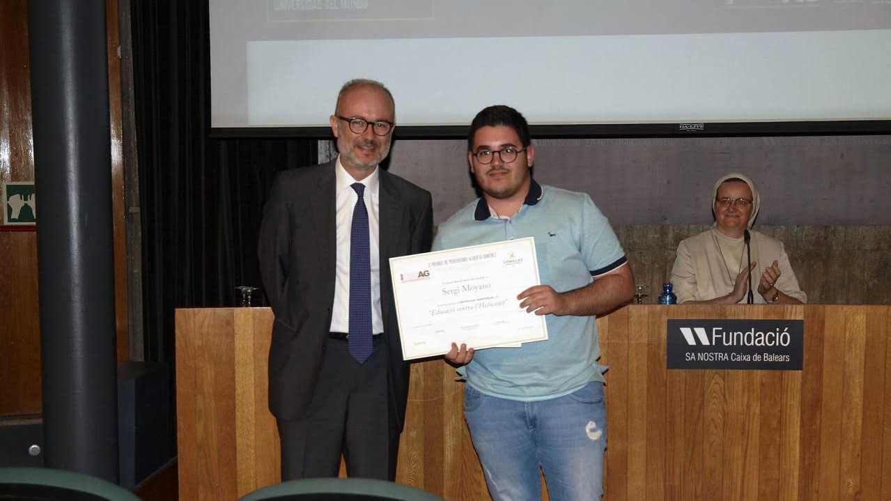 El estudiante de la UJI Sergi Moyano gana el premio de Periodismo Alberta Giménez