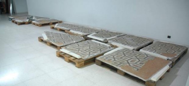 El MARQ inicia la restauración del mosaico romano de Villa Petraria para su exposición en febrero