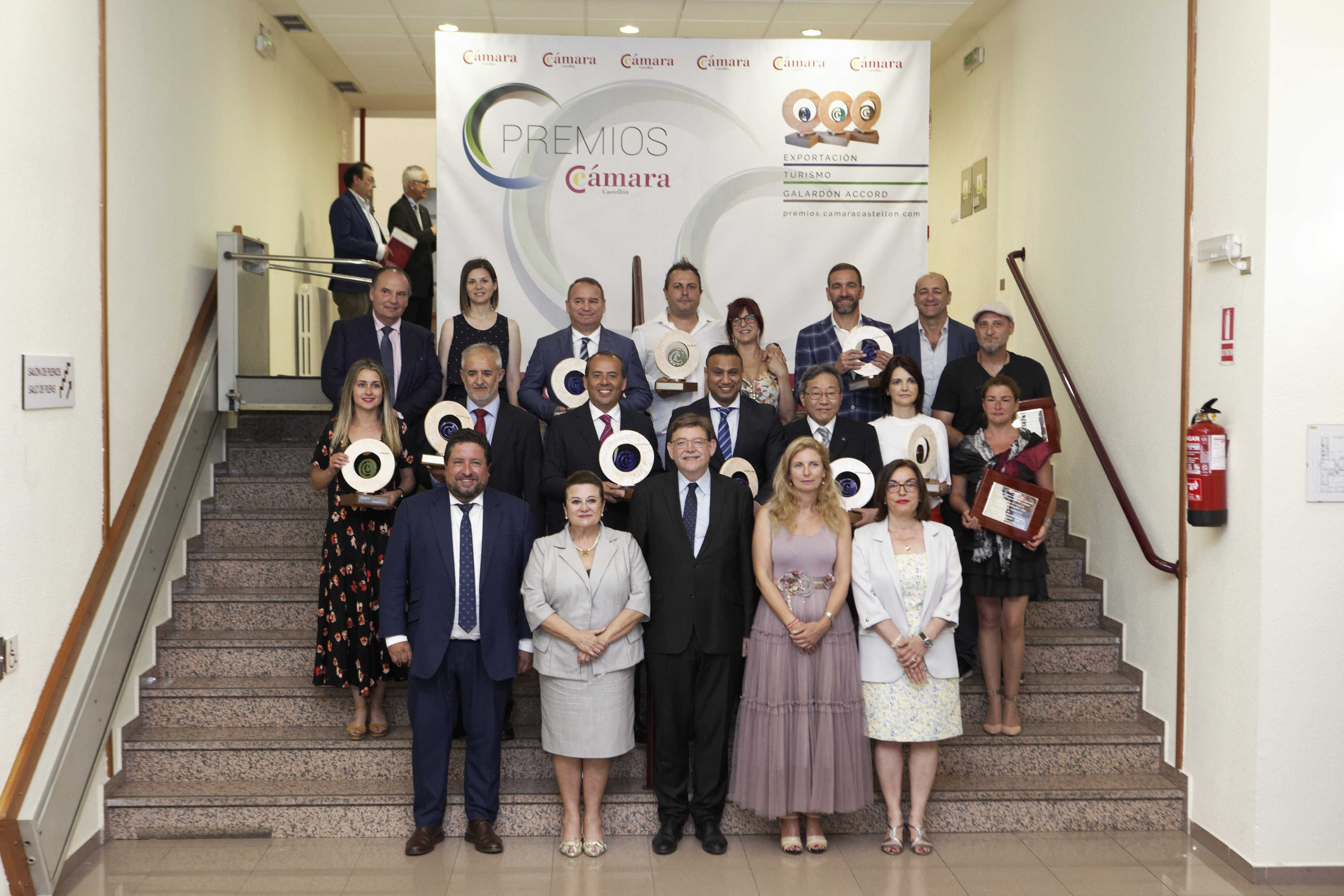 La Cámara de Castellón entrega sus premios anuales con un reconocimiento especial a UBE 