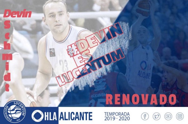 Fundación Lucentum anuncia la continuidad de Devin Schmidt
