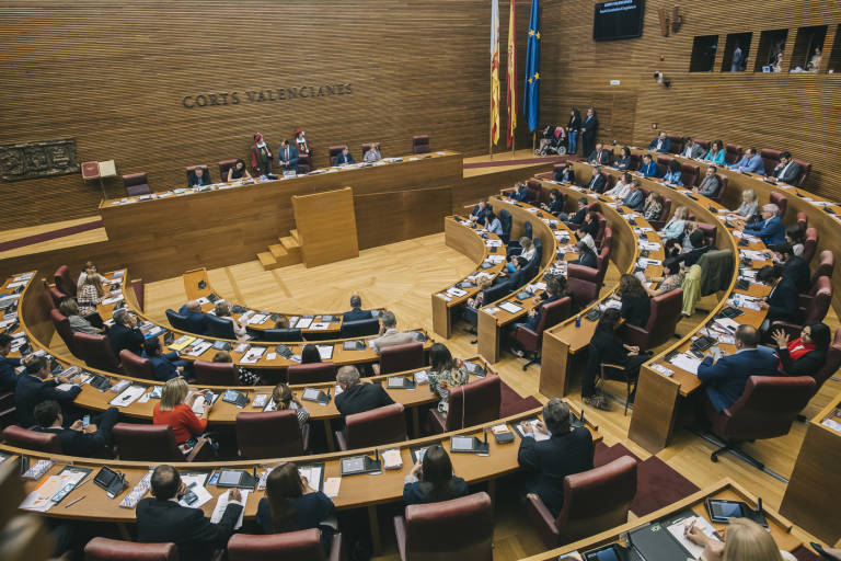 Les Corts votan cinco senadores un mes después de constituirse la Cámara alta